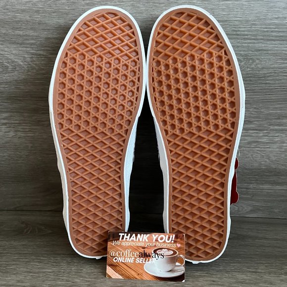 Vans Classic Slip-On Checkerboard Koi Black White Men's NWB - Picture 8 of 8